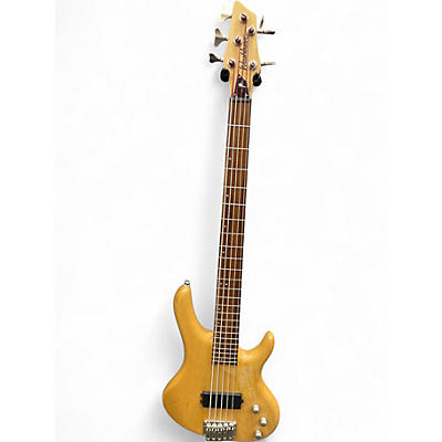 Used Wasburn RB2400 Natural Electric Bass Guitar