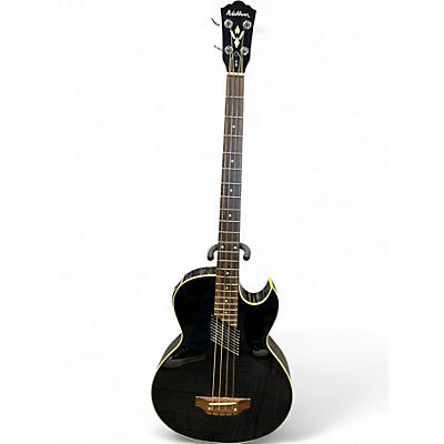 Used Washburn AB-10 Black Acoustic Bass Guitar