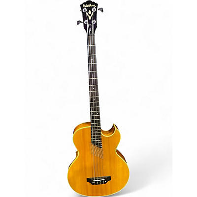 Used Washburn AB-20 Natural Acoustic Bass Guitar