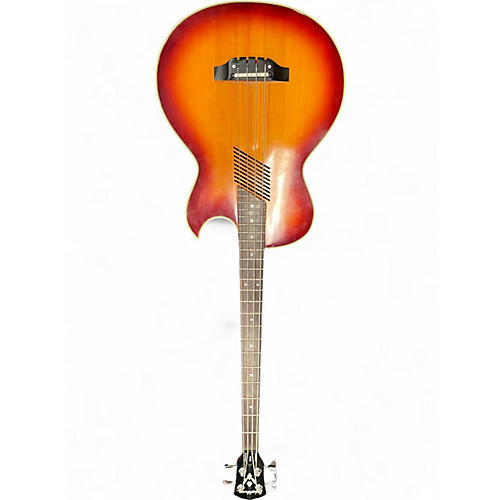Used Washburn AB-20 Sunburst Electric Bass Guitar Sunburst