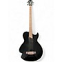 Used Washburn AB10BK Black Acoustic Bass Guitar Black