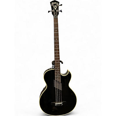 Used Washburn AB20 Black Electric Bass Guitar