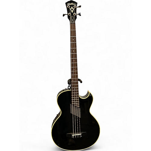 Used Washburn AB20 Black Electric Bass Guitar Black
