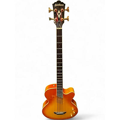 Used Washburn AB40 2 Color Sunburst Electric Bass Guitar
