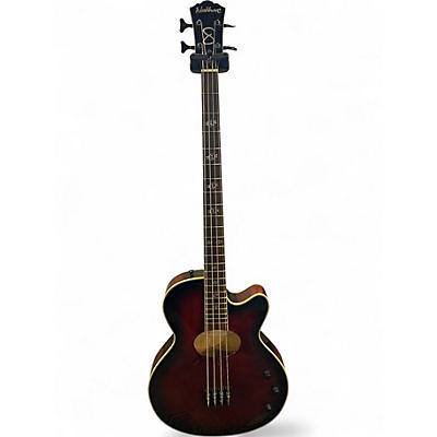 Used Washburn AB40 CUSTOM VIOLIN BURST Acoustic Bass Guitar