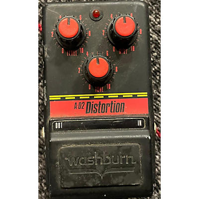 Washburn Used Washburn AD2 Distortion Effect Pedal