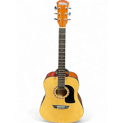 Used Washburn AD5K AU Natural Acoustic Guitar