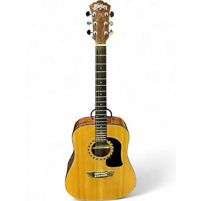 Used Washburn AD5K Natural Acoustic Guitar