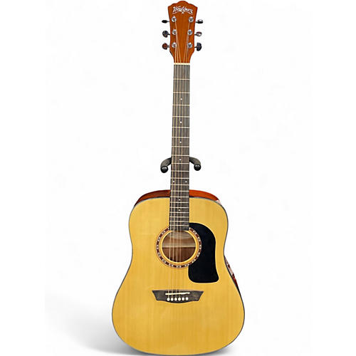 Used Washburn AD5KAU Natural Acoustic Guitar Natural
