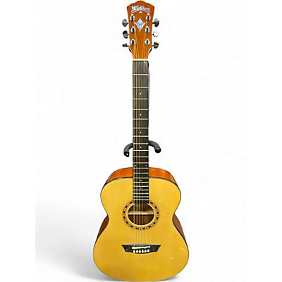 Used Washburn AF5K-A-U Natural Acoustic Guitar