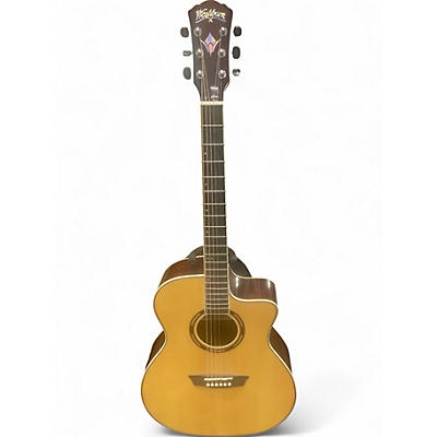 Used Washburn AG70C NATURAL Acoustic Electric Guitar