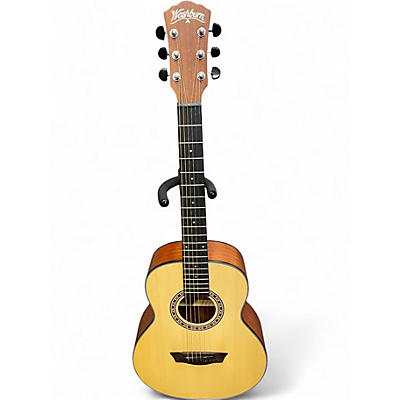 Used Washburn AGMSK Natural Acoustic Guitar