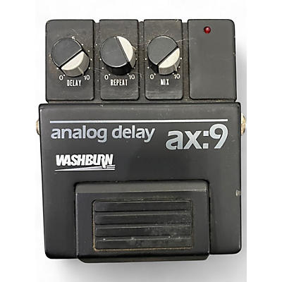 Used Washburn AX9 Effect Pedal