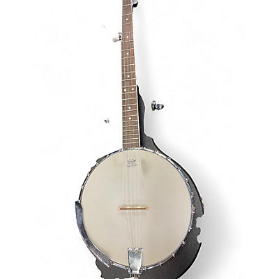 Used Washburn B-14 Black Banjo