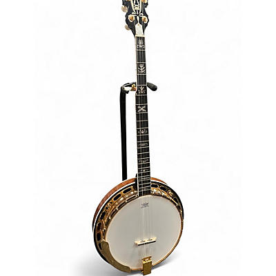 Used Washburn B17KD Natural Banjo