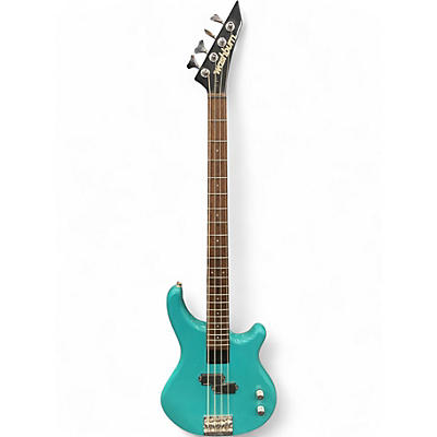 Used Washburn B2 Turquoise Electric Bass Guitar