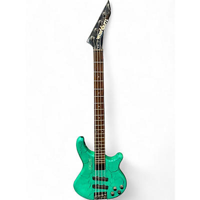 Washburn Used Washburn B20 Green Marble Electric Bass Guitar