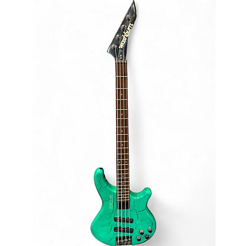 Washburn Used Washburn B20 Green Marble Electric Bass Guitar Green Marble