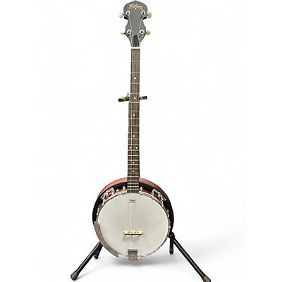 Used Washburn B8K Natural Banjo