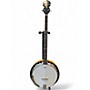 Used Washburn B9 5 String Natural Banjo Natural