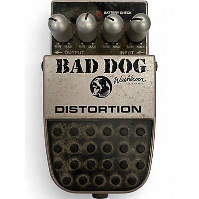 Used Washburn BAD DOG DISTORTION Effect Pedal