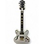 Used Washburn BSG CUSTOM HG35 WHITE LIGHTINING Hollow Body Electric Guitar WHITE LIGHTINING