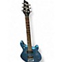 Used Washburn BT 2 Blue Solid Body Electric Guitar Blue