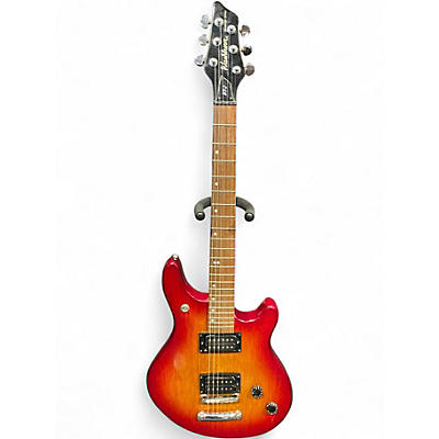 Used Washburn BT-2 Cherry Sunburst Solid Body Electric Guitar