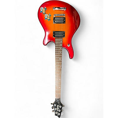 Used Washburn BT2 Cherry Sunburst Solid Body Electric Guitar