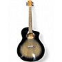 Used Washburn BTS9VCECH-D Trans Charcoal Acoustic Electric Guitar Trans Charcoal