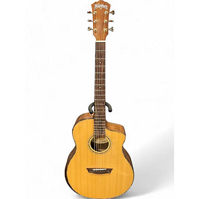 Washburn Used Washburn Bella Tono Allure Elite Natural Acoustic Electric Guitar