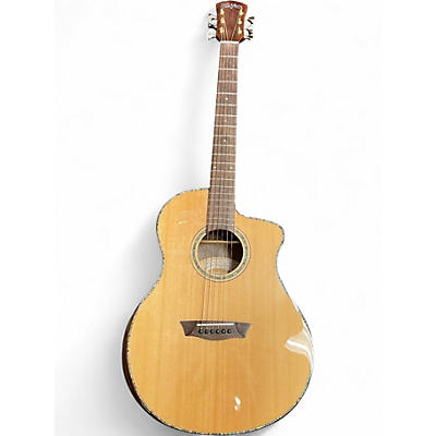 Used Washburn Bella Tono Allure Elite Natural Acoustic Electric Guitar