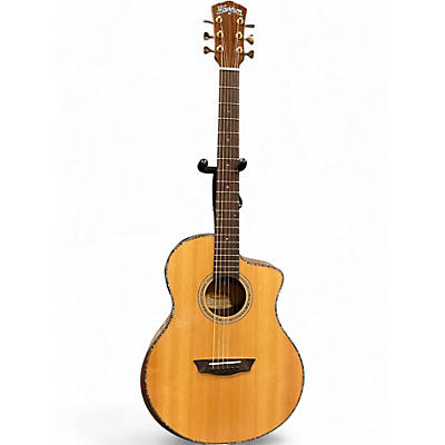Used Washburn Bella Tono Allure  Natural Acoustic Electric Guitar
