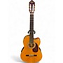 Used Washburn C 64 CE Natural Classical Acoustic Electric Guitar Natural