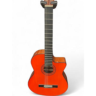 Used Washburn C5CE-A Natural Acoustic Electric Guitar