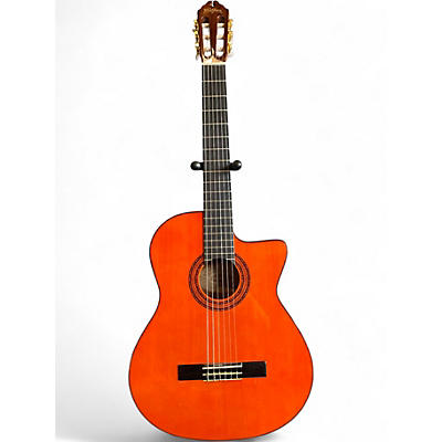 Used Washburn C5CE-A Natural Classical Acoustic Electric Guitar
