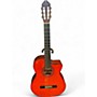 Used Washburn C5ce-a Trans Orange Classical Acoustic Electric Guitar Trans Orange