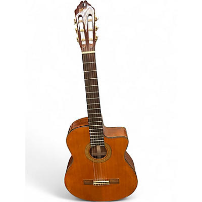 Used Washburn C64SCE Natural Acoustic Guitar