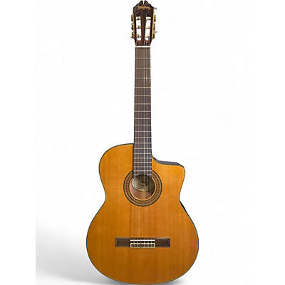 Used Washburn C64SCE Natural Classical Acoustic Electric Guitar