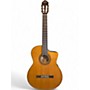 Used Washburn C64SCE Natural Classical Acoustic Electric Guitar Natural