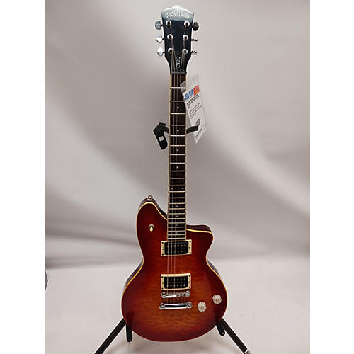 Washburn Used Washburn CT2Q Cherry Sunburst Solid Body Electric Guitar Cherry Sunburst