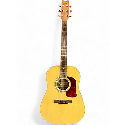 Used Washburn D-11 Natural Acoustic Guitar