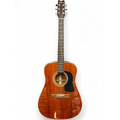Used Washburn D-12BR Mahogany Acoustic Guitar