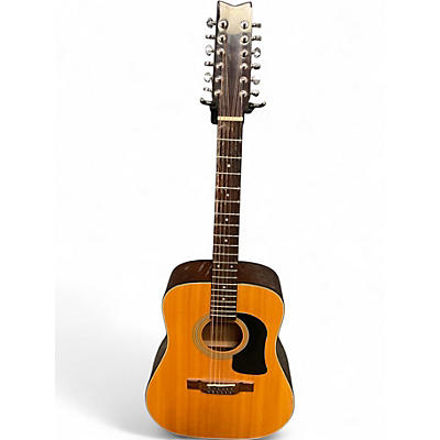 Used Washburn D 12S-12 Natural 12 String Acoustic Guitar