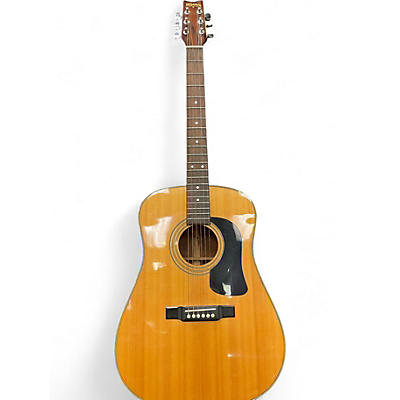 Used Washburn D-13N Natural Acoustic Guitar