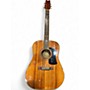 Used Washburn D-20 Natural Acoustic Guitar Natural