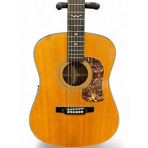 Used Washburn D-21S/EN Natural Acoustic Electric Guitar Natural