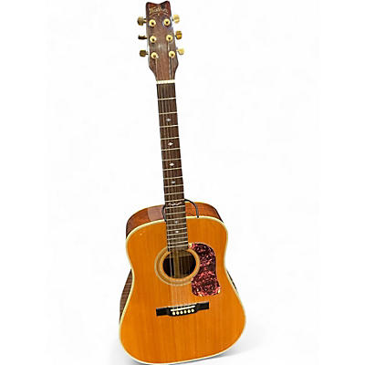 Used Washburn D-21S/N Natural Acoustic Guitar