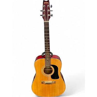 Used Washburn D10 NATURAL Acoustic Guitar