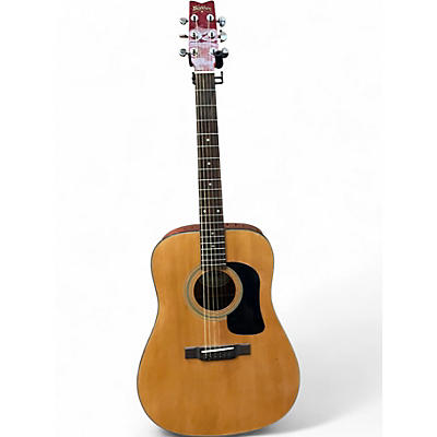 Used Washburn D10 Natural Acoustic Guitar